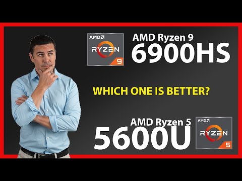 AMD Ryzen 9 6900HS vs AMD Ryzen 5 5600U Technical Comparison