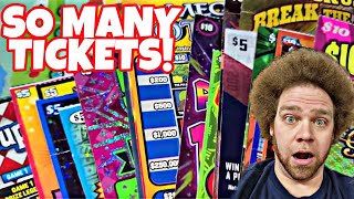 I bought all the $5 and $10 Lottery tickets in Texas!