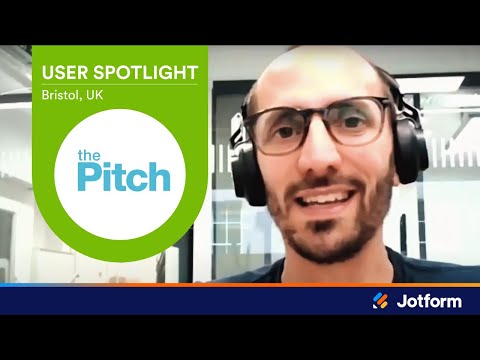 How The Pitch uses Jotform to help startups grow into industry leaders