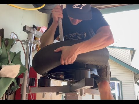 How to use No-Mar tire changer and balancer