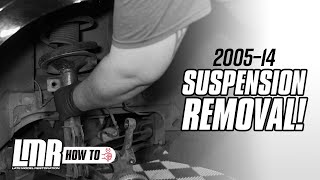 How To Remove 2005-2014 Mustang Shocks, Struts, & Springs