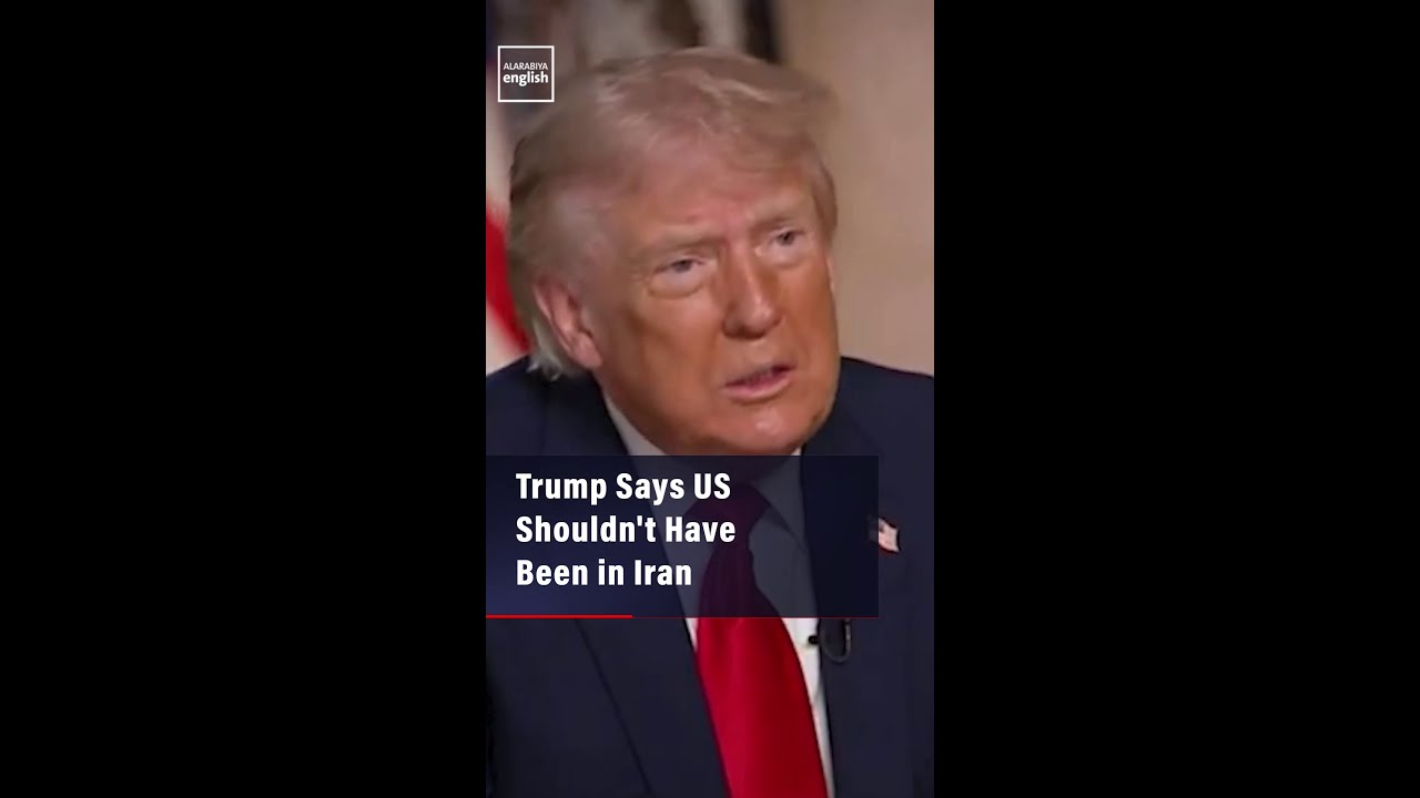 Video | Trump Says US Shouldn't Have Been In Iran