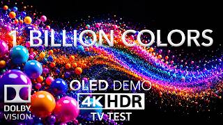 1 Billion Colour OLED Test in True 4K | 4K HDR 60FPS Dolby Vision Demo