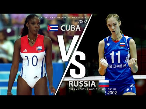Very 🔥HOT🔥 Match | Cuba vs Russia | World Championship 2002  | Highlights |