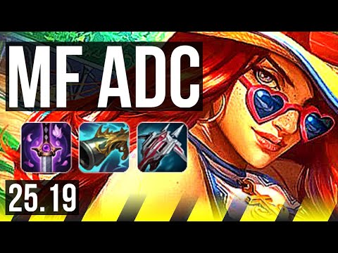 MISS FORTUNE & Rell vs ASHE & Braum (ADC) | 14/1/10, Godlike | NA Master | 25.19