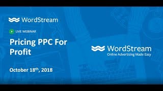 Pricing PPC for Profit