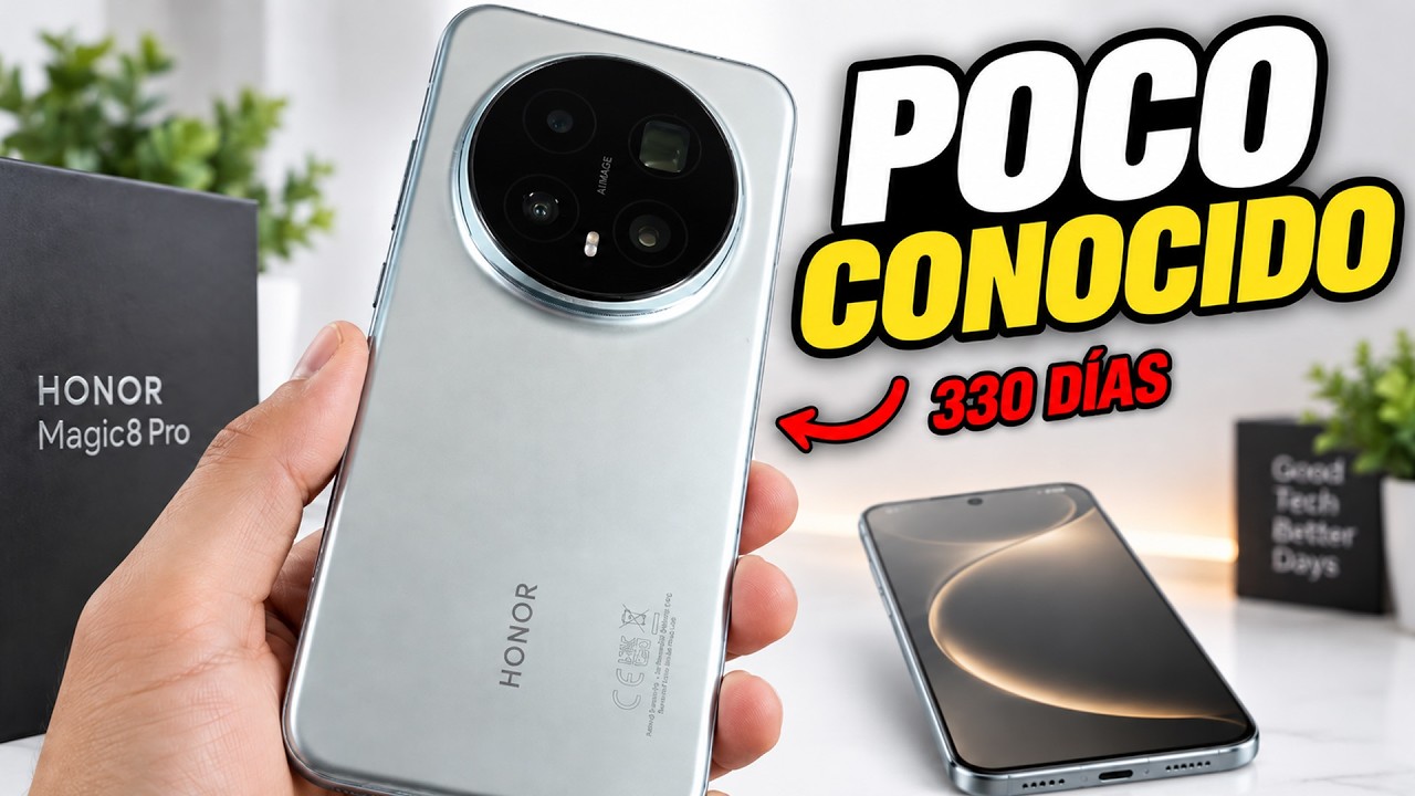 El POCO CONOCIDO Honor Magic8 Pro DESPUÉS de 330 días