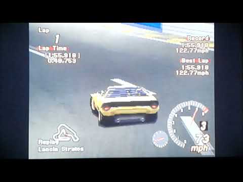 Gran Turismo 2 - Rome-Night (Reverse) (Time Trial II)