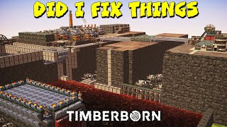 Did I Make things BETTER or WORSE in Timberborn | Bad Crater Episode 38