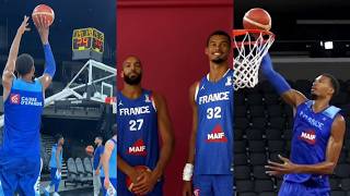 Victor Wembanyama - Rudy Gobert - Evan Fournier - Zaccharie Risacher - Bilal Coulibaly - Guerschon Yabusele
