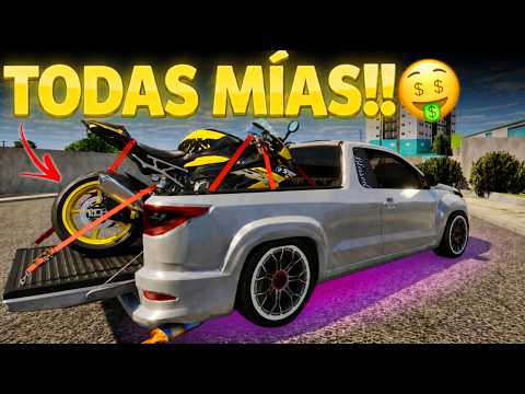 UTILICÉ LA CAMIONETA DE MI PAPÁ PARA ROBARME TODAS LAS MOTOS DE LA CIUDAD 😈🔥 | Elite Auto Brasil