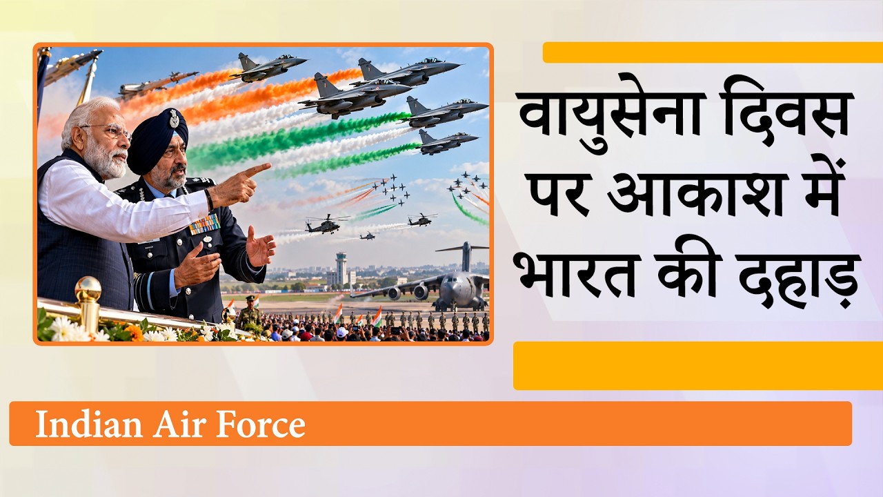 Indian Air Force Day पर PM Modi और Air Chief Marshal AP Singh के बयानों ने दुश्मनों को हिला डाला