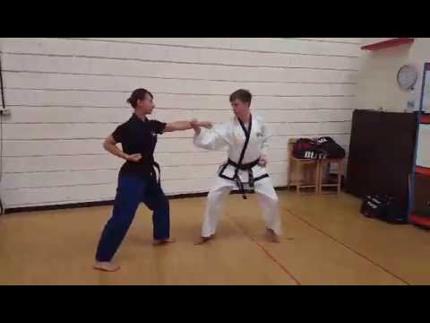 Taekwondo 3 Step Sparring Number 5