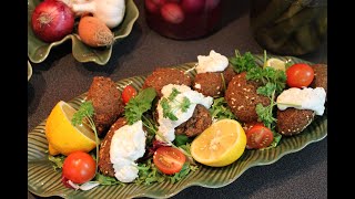 Homemade Falafel / SUPER EASY RECIPE Cooked by Chef #vegan #falafel #homecooking
