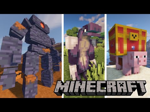 Boodlyneck - Top 10 Minecraft Mods Of The Week | Risk of Rain Mod, MC Dungeons Weapons, Chat Heads, and More!
