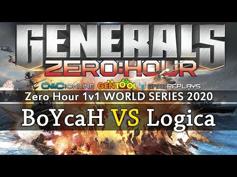 Generals Zero Hour 1v1 BoYcaH VS Logica - WORLD SERIES 2020 - Quarter Final