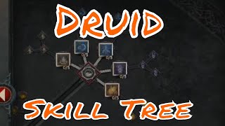 Diablo 4: Druid Skill Tree [BETA]