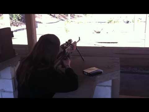 Jenny shoots saiga 308