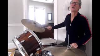 People Look Around with Drums   HD 720p