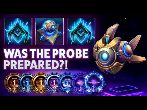 Probius Pylon Overcharge - WAS THE PROBE PREPARED? - Bronze to Grandmaster S1 2022