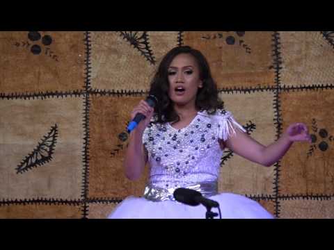 Miss Loumaile Lodge Laura Lauti / Miss Heilala Winning Pageant Talent