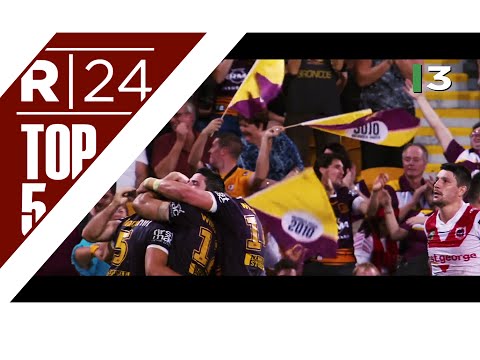 NRL: Top 5 Tries - Round 6 I Feat. Holmes and Milford
