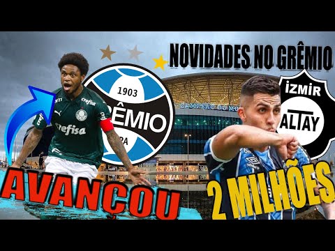 🚨 URGÊNTE LUIZ ADRIANO AVANÇOU COM O GRÊMIO / PINARES É ALVO DA TURQUIA, VEJA VALORES OFERECIDOS.