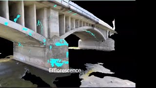 The perfect combination of Drones  and AI for bridges inspections.
