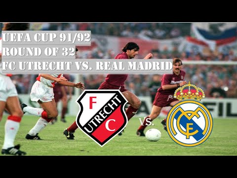 UEFA Cup 91/92 - Round of 32 - FC Utrecht vs. Real Madrid