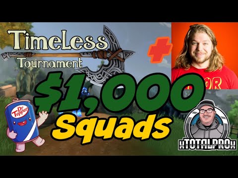 $1000 Squads Tournament | Saturday, 8/20/2022 Timestamps in Description