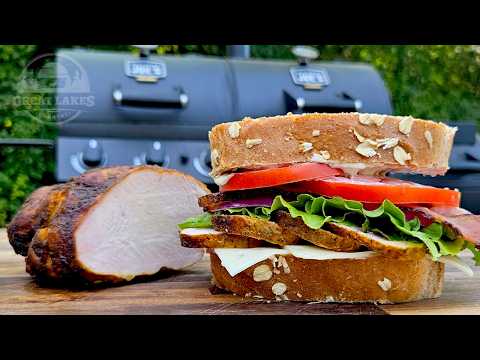 Making Smoked Turkey Breast for the Ultimate BBQ Turkey Club Sandwich!