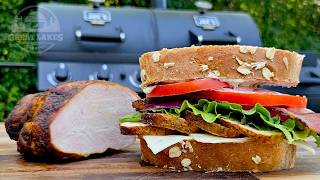 Making Smoked Turkey Breast for the Ultimate BBQ Turkey Club Sandwich!
