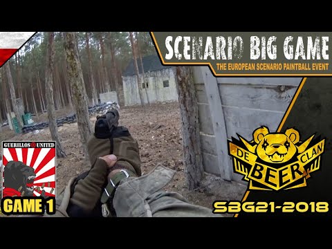 SBG 21  magfed only mini game 1 - Scenario Big Game 21 2018