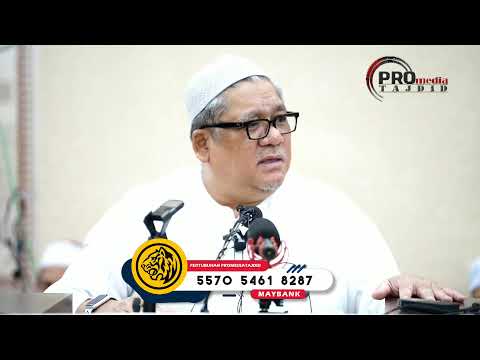 (LIVE) 18-09-2023 Ustaz Dato' Haji Shamsuri Haji Ahmad: Tafsir Surah Nuh, Samb. Ayat 21.