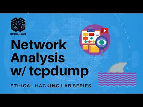Ethical Hacking NETLAB+ 11 - Network Analysis w/ tcpdump & Wireshark
