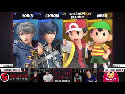 Red Line Ultimate 129 - Doubles Grand Finals - Lunchables & Xillion vs TLOC | Awestin & Denti