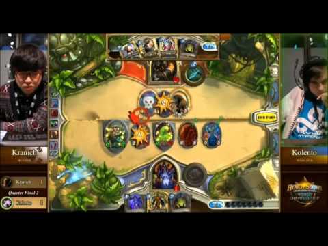 Quart de final  Kolento  vs kranich match 2 Blizzcon 2014