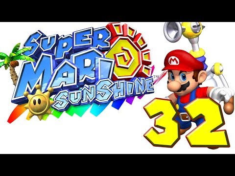 Super Mario Sunshine playthrough pt32 - Temple Scaling Frustration