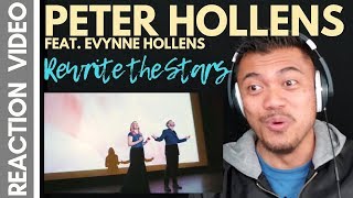 REWRITE the STARS by PETER HOLLENS feat. EVYNNE HOLLENS | Bruddah Sam REACTION vids