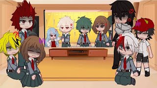 Mha reacts to “Only the person who cares about you can see you 😨💔” | gacha | mha