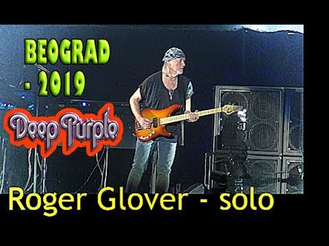 DEEP PURPLE - Roger Glover Bass guitar solo / ŠTARK ARENA BEOGRAD - 2019