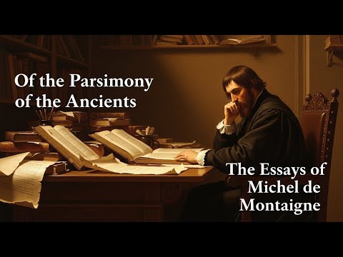 Video thumbnail for Essays of Michel de Montaigne (Chap. 1.52)