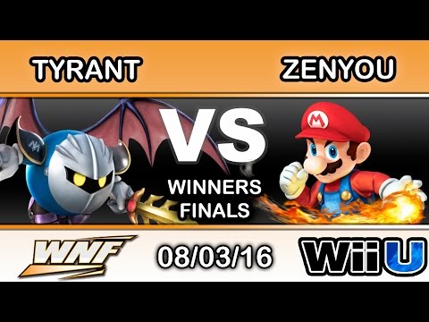 WNF 3.1 - eM | Zenyou (Mario) Vs. NME | Tyrant (Meta Knight) Winners Finals - Smash Wii U