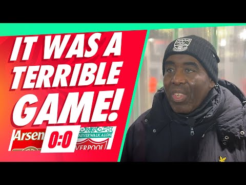 'IT WAS A TERRIBLE GAME!' | Arsenal 0-0 Liverpool | Robbie @AFTVmedia| Fan Cam