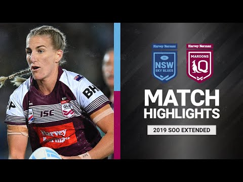 New South Wales v Queensland | Extended Match Highlights | Women's State of Origin 2019