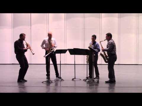 PRISM Quartet performs Bop by Jennifer Higdon