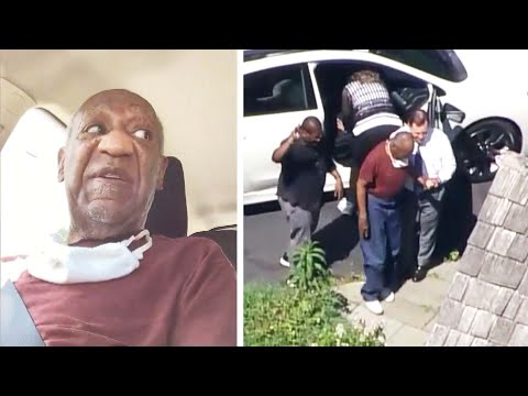 New Footage of Bill Cosby Moments After Prison Release
