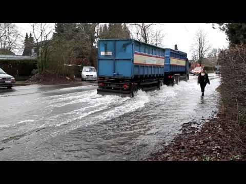 Überflutung / Überschwemmung Ammersbek