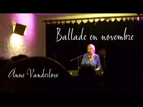 Ballade en novembre -Anne Vanderlove - par hélène grandsire