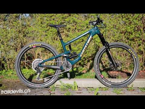 Test Santa Cruz Nomad 4.0 2018 Carbon(C) VS. Aluminium
